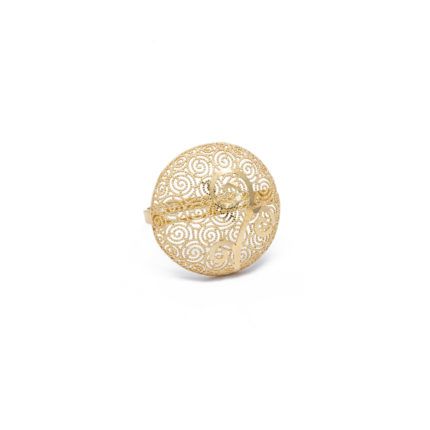 14K Női arany fantázia gyűrű