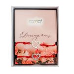 anyák napi páros női fehér ezust köves szivecskés óra kísérő piros (másolat)