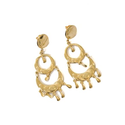 14k női arany stekkeres fülbevaló (másolat)