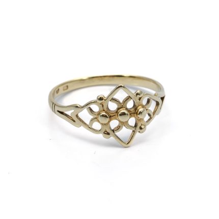 14k női arany kék köves gyűrű (másolat)