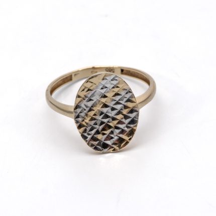 14k női arany mintás gyűrű (másolat)